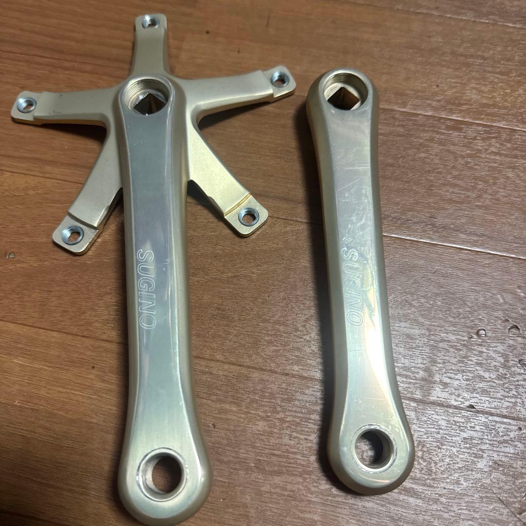 スギノクランクセット グランドマイティ170mm 日本製