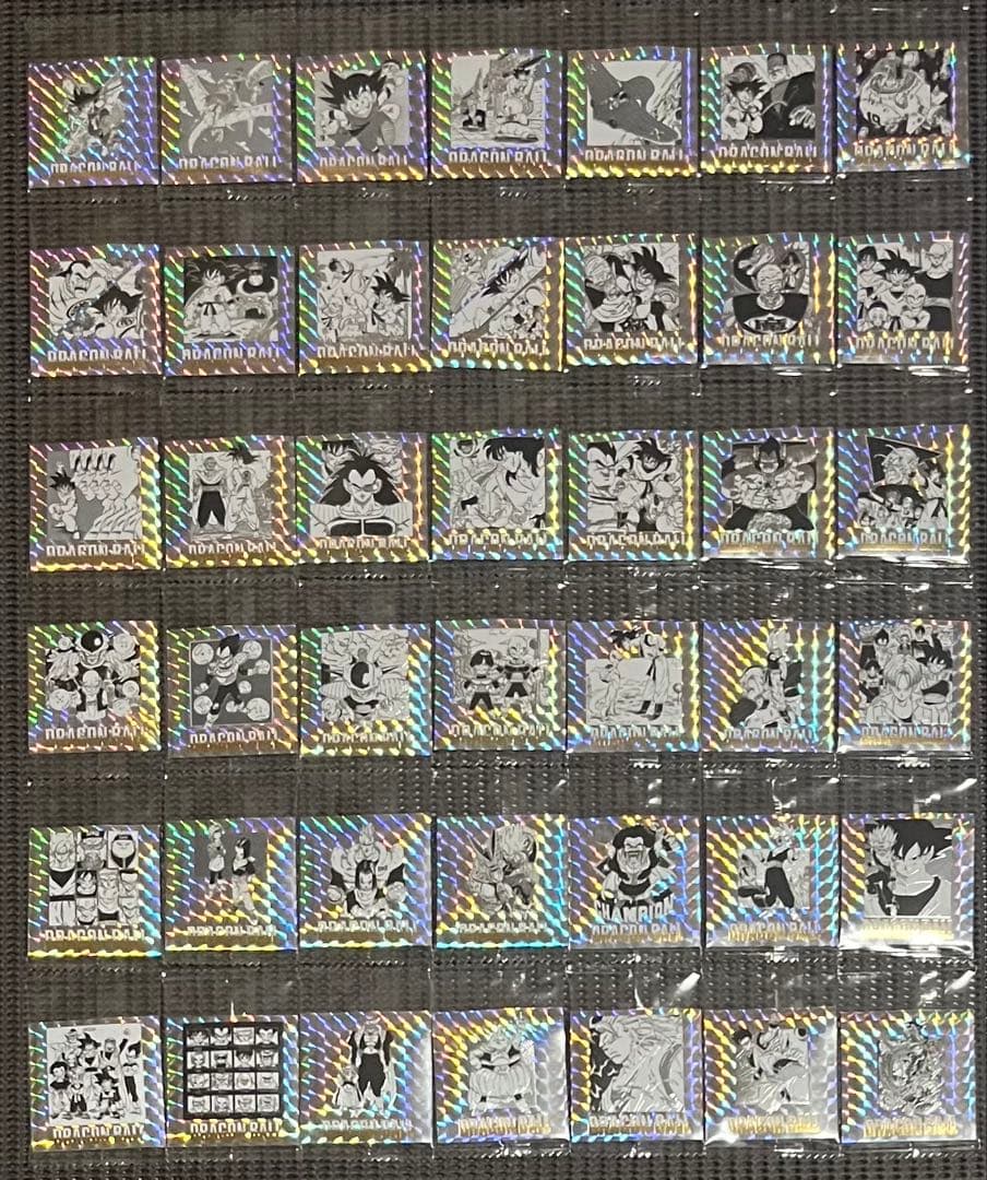 ドラゴンボール40周年記念 シールウエハース2 全42種類フルコンプセット