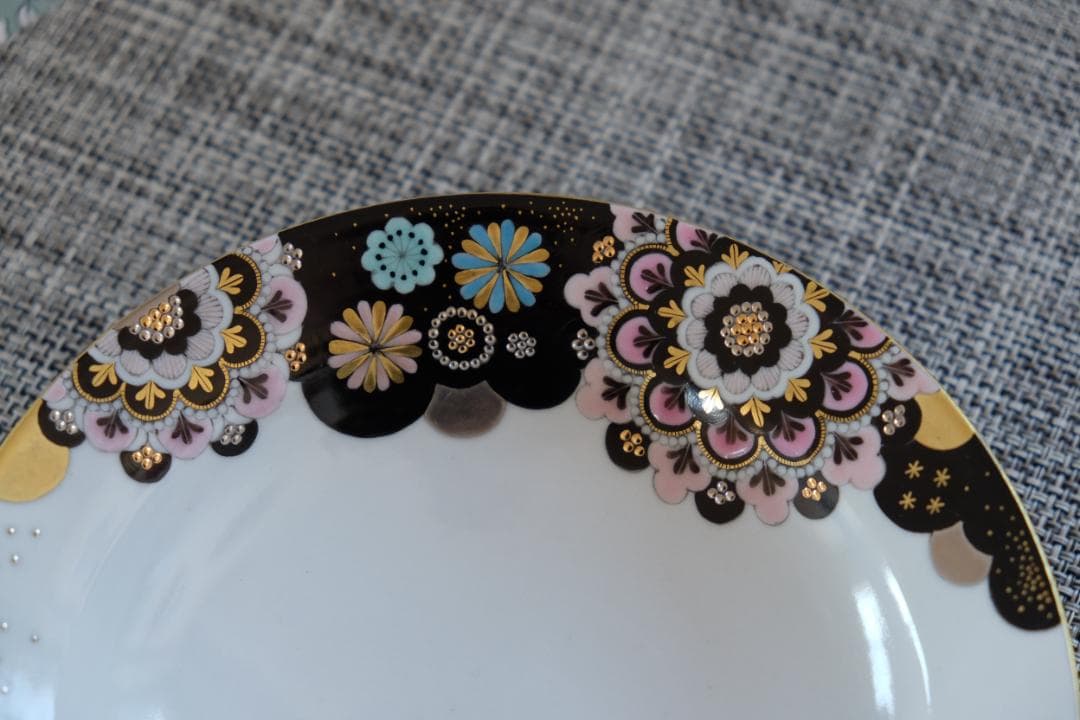 西野美香 プレート 九谷焼 検/田辺京子/早助千晴/ヒズミ峠舎/辻和美/花瓶